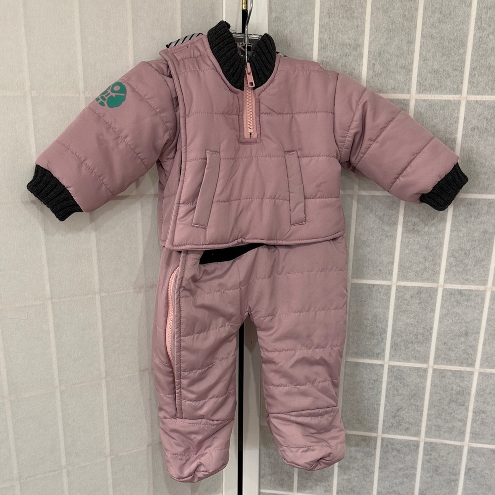 Buckle Me Baby Snow Suit Coat Size 3/6M